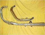 1980 Yamaha XS 400 Special Ii Left Or Rear Headpipe (on Dual Headpipe Bikes)