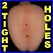 Tight Shaved Vibrating Pussy Ass Masturbator