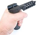Aluminum Tactical Foregrip w/Optional Ambidextrous side rail-Blk