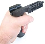 Aluminum Tactical Foregrip w Optional Ambidextrous side rail-Blk by Mako Group