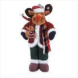 Office Products : POSABLE PLUSH RUDOLPH