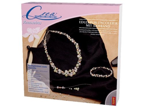 Childrens Toyshop  Spielwaren : Crea Donna 20007 - Perlencollier mit Armband