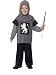 BOYS MEDIEVAL KNIGHTS COSTUME + DAGGER FANCY DRESS AGES YEARS 7/9