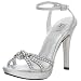 Pelle Moda Women's Ablaze Platform Crystal Sandal