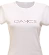 DANCE Child's White Short Sleeve Tee