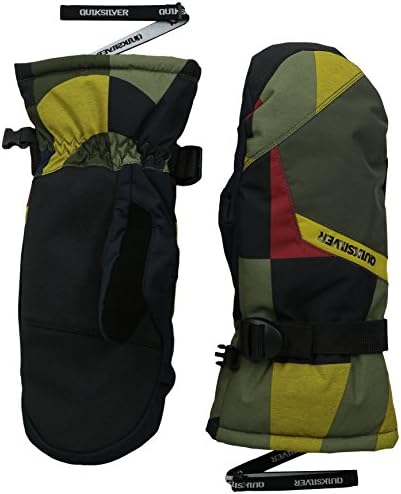 Quiksilver Snow Men's Mission Mitten, Random Brown, X-Large