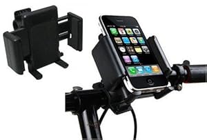 Soporte universal para manillar de bici para Iphone 4 4S 5 ipod ajustable