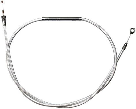 Hill Country Customs Sterling Chromite +2" Clutch Cable for 2008-2011 Harley-Davidson Softail Cross Bones