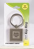 HY-KO PROD CO #KF612 SLV Great Dad Key Chain