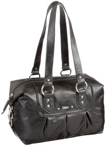 Gabor Bags Nikita 5672 60, Damen Umh&auml;ngetasche, schwarz, (schwarz 60), 39.5x15x22.5 cm