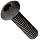 Class 12.9 Alloy Steel Socket Cap Screw, Black Oxide Finish, Button Head, Internal Hex Drive, Meets ISO 7380, 20mm Length, Fully Threaded, M5-0.8 Metric Fine Threads, Imported (Pack of 100)