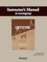 Options, Instructor's Manual