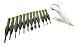 13-Piece Socket Screwdrivers Eyeglass Electronics - Magnified Tweezer