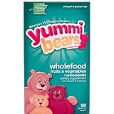 Hero Nutritional Products Yummi Bears, Whole Food Fruits & Vegetables plus Antioxidants, 90 Gummy Bears by ClubNatural