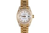 Rolex Ladies Yellow Gold President - Crown Collection -