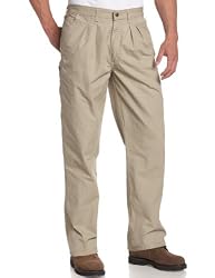 Wrangler Rugged Wear Men's Angler Jean, Relaxed Fit, Khaki