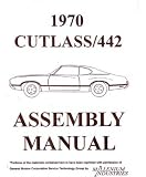 1970 OLDSMOBILE CUTLASS/442 Assembly Manual [eb8707R]