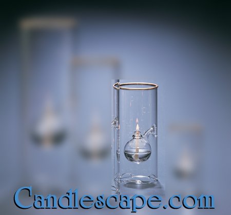 Wolfard 9 Inch Gold Oil Lamp