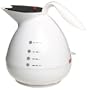 Bodum 5600-01-03US Curl Cordless Electric Water Kettle, White with Black Lid