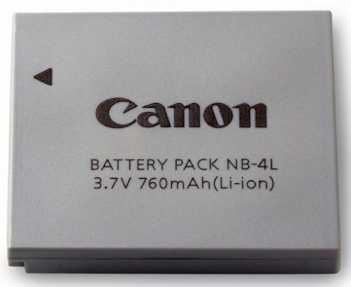 Canon NB-4L Akku für D-IXUS 30/40/50/60/65/70/75/i7 zoom