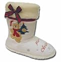 LADIES COOLERS TEDDY BEAR Slipper BOOT 292