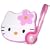 Hello Kitty Personal CD Player with 45-Second ASP - KT2036