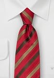 Eigenschaften Krawatten-Ties.com  / Kinderkrawatte rot mocca