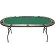 96" Holdem Poker table w dealer position and Removable Rail