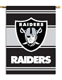 NFL Oakland Raiders 2-Sided 28-by-40-Inch House Banner