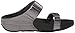 FitFlop Women's Lulu Slide Weave, Pewter, 9 M US