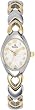 Two Tone Stainless Steel Dress White Dial