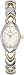 Two Tone Stainless Steel Dress White Dial