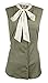 Anne Klein Women's Sleeveless Bow Blouse