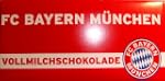 Teamschokolade / Schokolade FC Bayern...