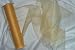 Tüll, gold, 23 Meter -92608-
