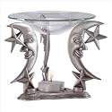 MAN IN THE MOON STARS CANDLE OIL WARMER BURNER DIFFUSER