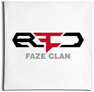 Fazeclan Faze Clan Customized Pillow Cover White 18 X18 Inch
