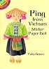 Ping from Vietnam Sticker Paper Doll