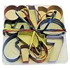 R & M Number 9 Piece Cookie Cutter Set