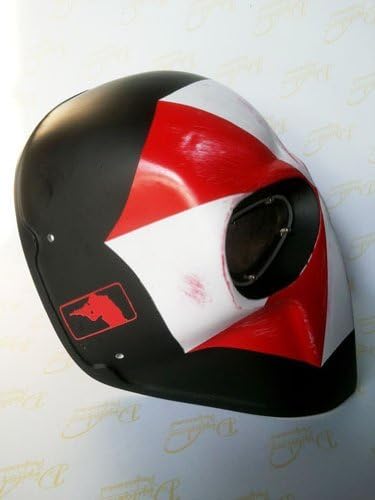 NEWWAR Battlefield Mask - Umbrella Corporation Army of Two Custom Goalie Full Face Mask Protect Mask for Airsoft, Paintball, BB Gun, War Game, Halloween Party, Hunting Wargame, Costume Cosplay Airsoft Mask and Prop Mask and All Military Purpose