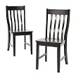 Adams Dining Chairs Set of 2 - Soft Black