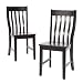 Kitchen & Housewares : Adams Dining Chairs Set of 2 - Soft Black