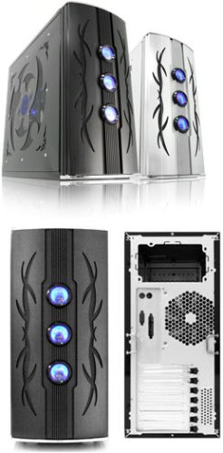 Raidmax Sirius Elite Series Aluminum Gaming Case - Silver.