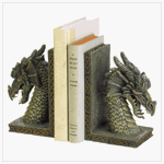 Fierce Dragon Bookends - Style 37978