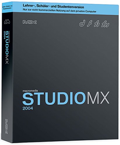 Studio MX 2004 Studenten-,Schüler und Lehrerversion