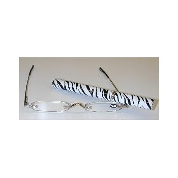 Tube Reader - Silver with Zebra pattern Case
