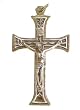 Small Crucifix - Pendant - 2 and 1/2in. Height - IMPORTED FROM ITALY