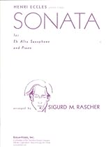 Sonata for E flat Alto Saxophone and Piano Sonata for E flat Alto Saxophone and Piano