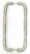 Top Knobs- Appliance 12 3/4 Back to Back Passage Door Pull in Brushed Satin Nickel
