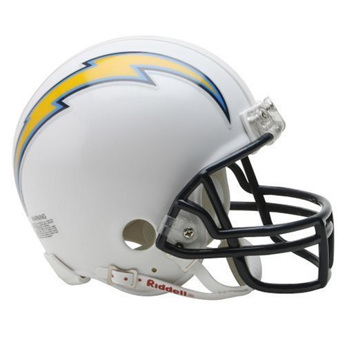 Riddell San Diego Chargers NFL Replica Mini Helmet w/Z2B Mask